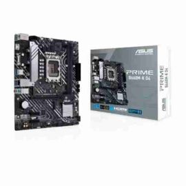 Asus Prime B660M-K D4 – Placa Base Intel LGA 1700 DDR4 PCIe 4.0 M.2 USB 3.2 HDMI MicroATX
