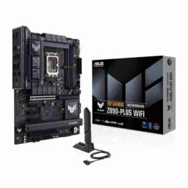 Asus TUF Gaming Z890-PLUS WIFI Placa Base LGA 1851 - WiFi, Bluetooth, HDMI, DisplayPort, 4x DDR5, 4x SATA III, M.2, PCIe 4.0 y 5.0, USB 2.0, 3.2, USB-C, RJ-45