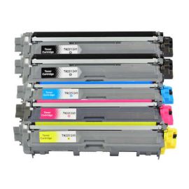 Pack 5 Cartuchos de Toner Brother TN-241 + TN-245 Compatible