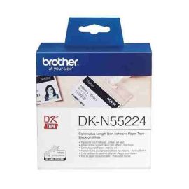 Brother DKN55224 - Etiquetas No Adhesivas Originales Tamaño personalizado