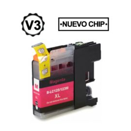 Brother LC121XL LC123XL V3 Cartucho de Tinta Generico Magenta