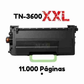 Brother TN3600XXL Negro Cartucho de Toner Generico