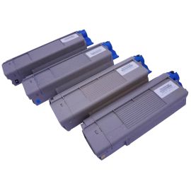 OKI C5650 C5750 Toner Genérico Pack 4 Colores