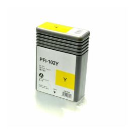 Compatible Canon PFI102 Cartucho de Tinta Genérico Amarillo