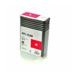 Compatible Canon PFI102 Cartucho de Tinta Genérico Magenta