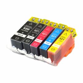 Compatible Canon CLI521 + PGI520 Pack 5 Cartucho de Tinta