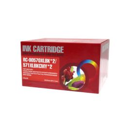 Compatible Canon PGI570XL + CLI571XL Multipack 10 Cartuchos de Tinta Genericos