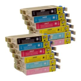 Pack 12 Cartucho de Tinta Compatible Epson T0487