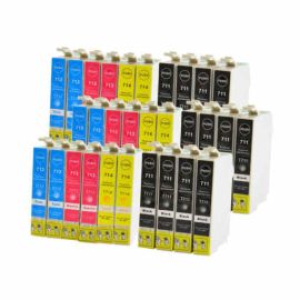Pack 30 Cartucho de Tinta Epson T0715 Compatible