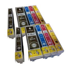 Pack 10 Cartucho de Tinta Epson 26XL Compatible