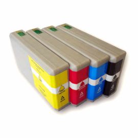 Pack 4 Colores Cartucho de Tinta Epson T7011 T7012 T7013 T7014 Compatible