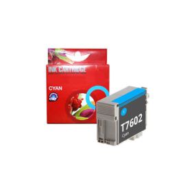 Compatible Epson T7602 Cartucho de Tinta Generico Cian
