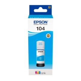 Epson 104 Cian - Botella de Tinta Original