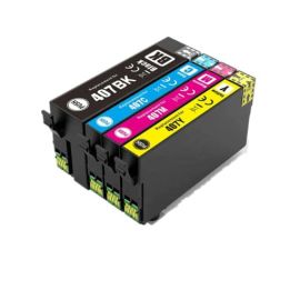 Epson 407 Compatible Pack 4 Colores