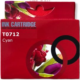 Cartucho de Tinta Epson T0712 Compatible Cian
