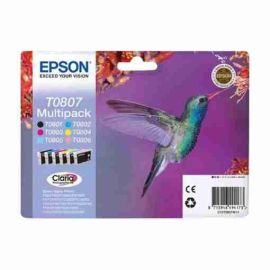 Pack 24 Cartucho de Tinta Epson T0807 Compatible