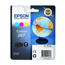 Cartucho de Tinta Epson T267 Original Tricolor