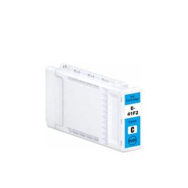 Cartucho de Tinta Epson T41F2 Compatible Pigmentada Cian