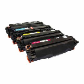 Remanufacturado HP CC530A CE410A CF380A Pack 4 Colores Toner Generico Universal