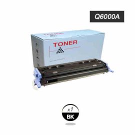 Compatible HP Q6000A Toner Generico Negro Nº124A