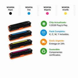 HP W2410A-W2413A Pack 4 Tóner Genérico 216A