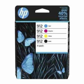 HP 912 Pack de 4 Cartuchos de Tinta Originales