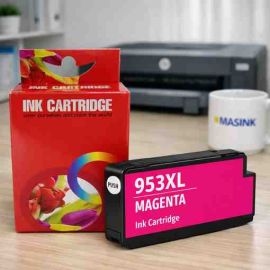 Cartucho de tinta Magenta Compatible HP 953XL F6U17AE económico de alta capacidad 26ml.