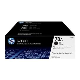 Toner HP CE278A Pack 2 Originales 78A Negro
