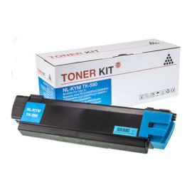 Compatible Kyocera TK590 Toner Generico Cian