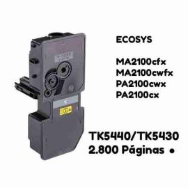 Kyocera TK5440 TK5430 Negro Cartucho de Toner Generico