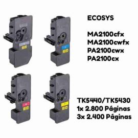 Kyocera TK5440 TK5430 Negro Cartucho de Toner Generico