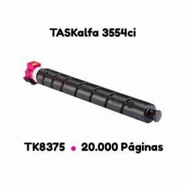 Kyocera TK8375 Magenta Cartucho de Toner Generico