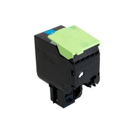 Compatible Lexmark CX410 CX510 Toner Generico Cian