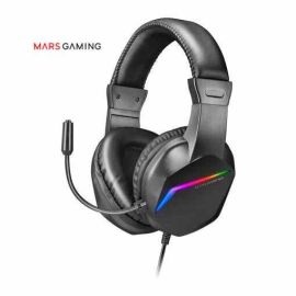 Mars Gaming Auriculares MH122 Ultraligeros con Iluminacion