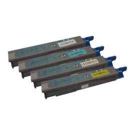 Oki C3300 C3400 C3450 C3600 Toner Genérico Pack 4 Colores