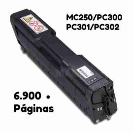 Ricoh MC250 PC300 PC301 PC302 Negro Cartucho de Toner Generico