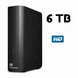 WD Elements Disco Duro Externo 3.5" 6TB USB 3.0