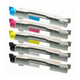 Compatible Xerox Phaser 6250 Multipack Toner Generico