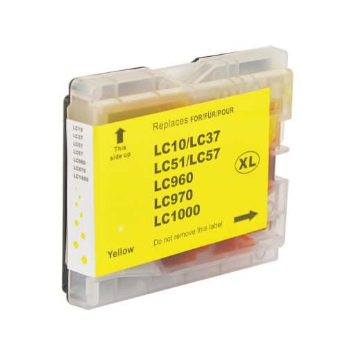 MASink Consumibles: Cartucho de Tinta Brother LC-1000XL LC-970XL Compatible  Amarillo