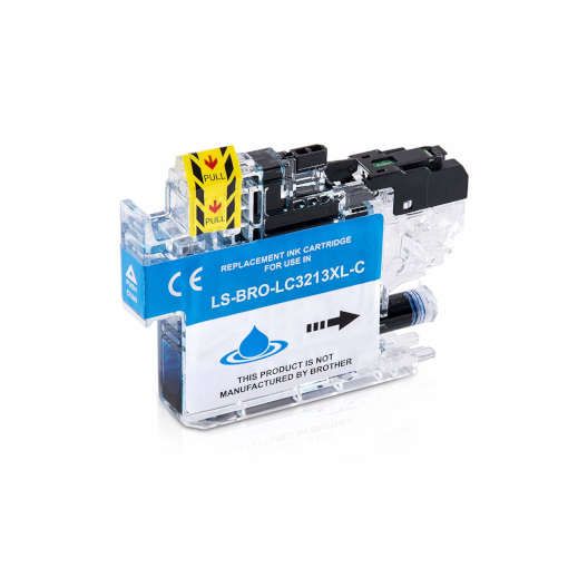 Masink. Compatible Brother LC3211 LC3213 V4 Cartucho de Tinta Cian