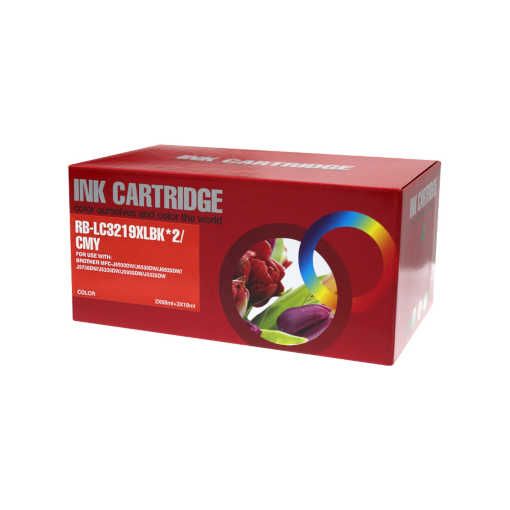 MASink Consumibles: Pack 5 Cartucho de Tinta Brother LC3219XL Compatible