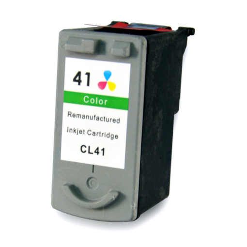 MASink Consumibles: Remanufacturado Canon CL-41 Cartucho de Tinta Generico  Tricolor