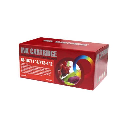 MASink Consumibles: Compatible Epson T0715 Multipack 10 Cartuchos de Tinta  Genericos