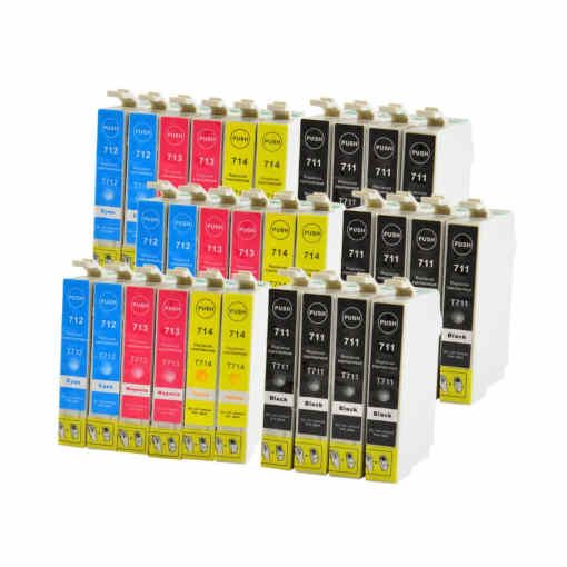 Masink. Pack 30 Cartucho de Tinta Compatible Epson T0715