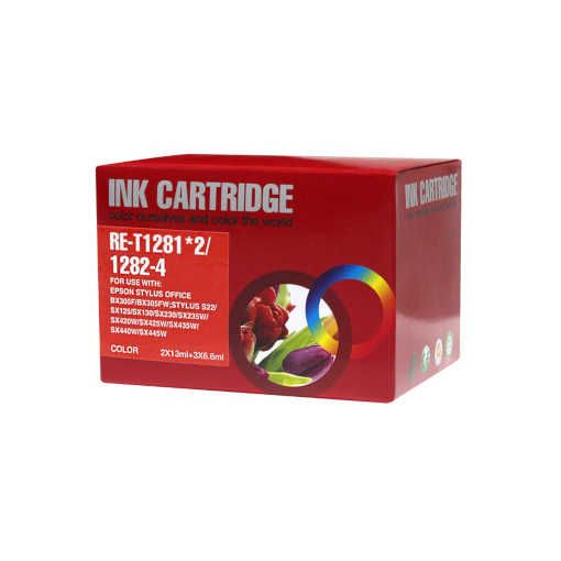 MASink Consumibles: Compatible Epson T1285 Multipack 5 Cartuchos de Tinta  Genericos