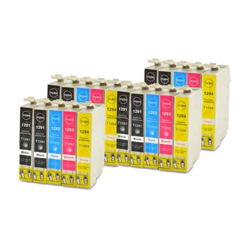 Masink. Pack 30 Cartucho de Tinta Epson T1295 Compatible