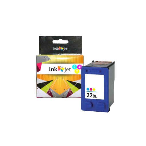 MASink Consumibles: Remanufacturado HP 22XL Cartucho de Tinta Generico  Tricolor