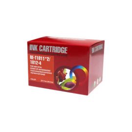 MASink Consumibles: Pack 5 Cartucho de Tinta Epson T1816 Compatible 18XL