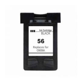 MASink Consumibles: Remanufacturado HP 56 Cartucho de Tinta Generico Negro