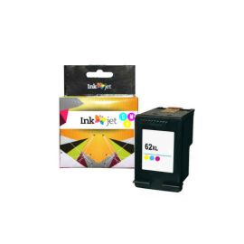 MASink Consumibles: Remanufacturado HP 62XL Cartucho de Tinta Generico Negro